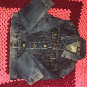 A Puzzle Jean Jacket